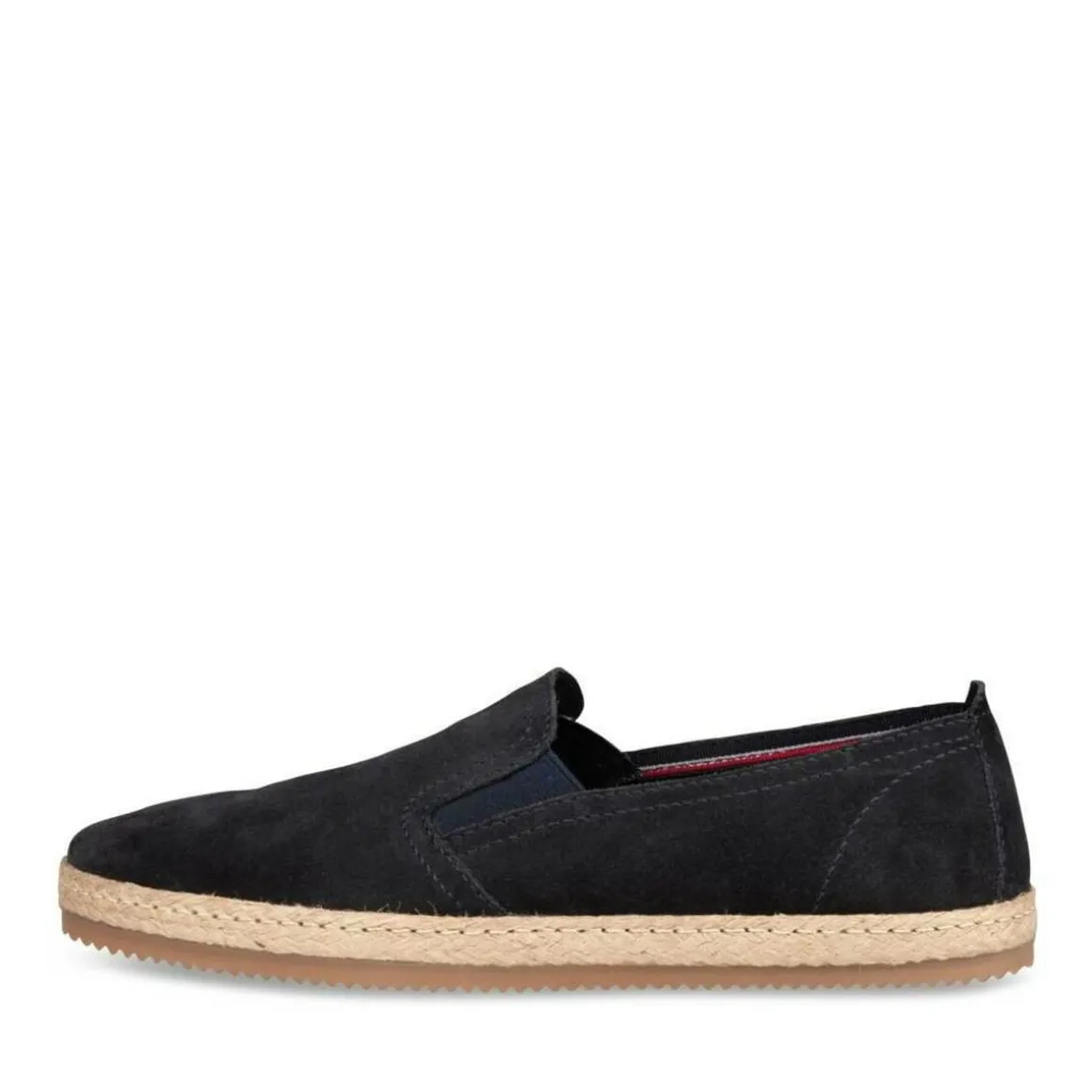 Espadrilles NAVY DENIM SIDE LEER