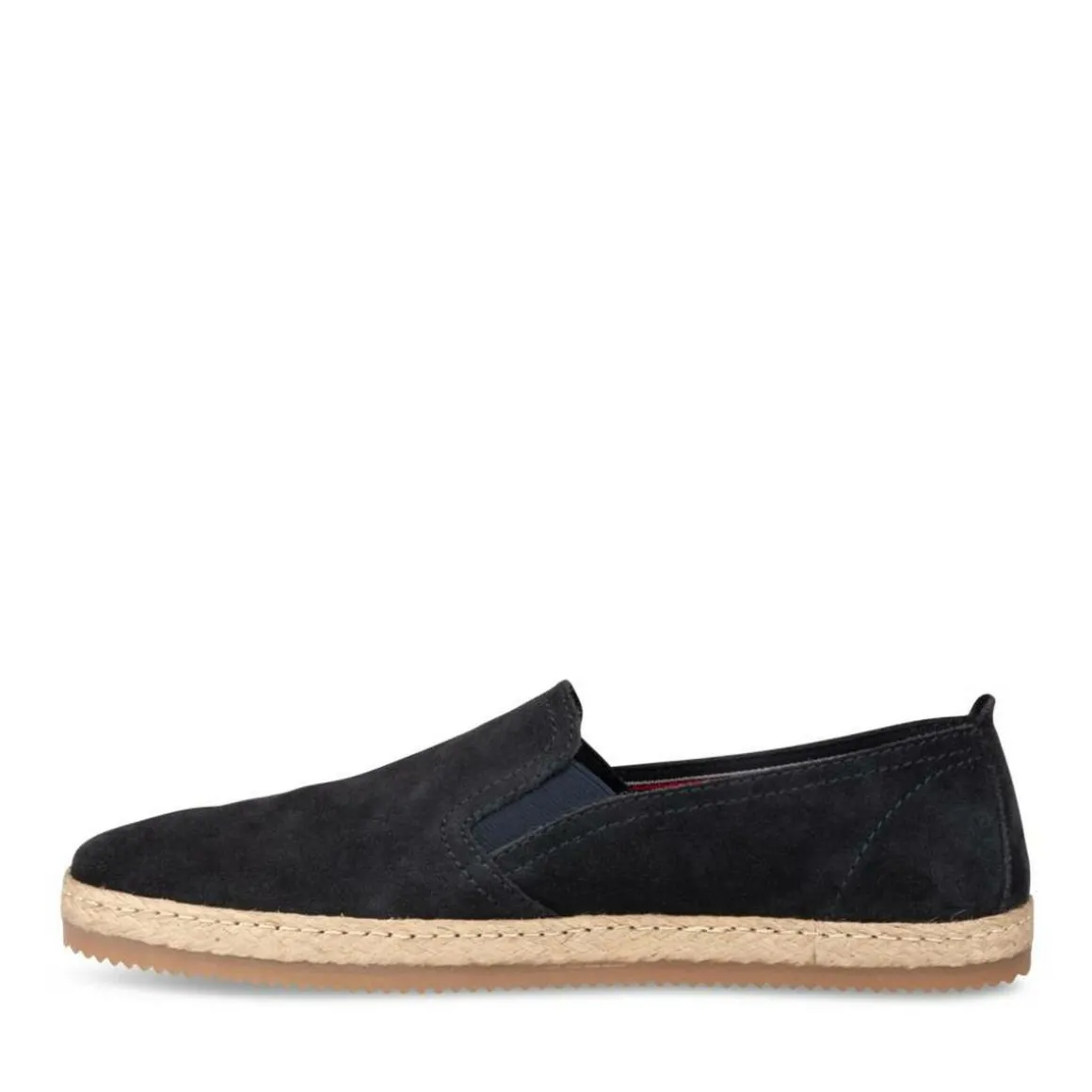 Espadrilles NAVY DENIM SIDE LEER