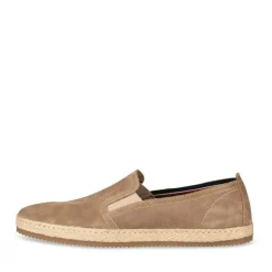 Espadrilles TAUPE DENIM SIDE LEER