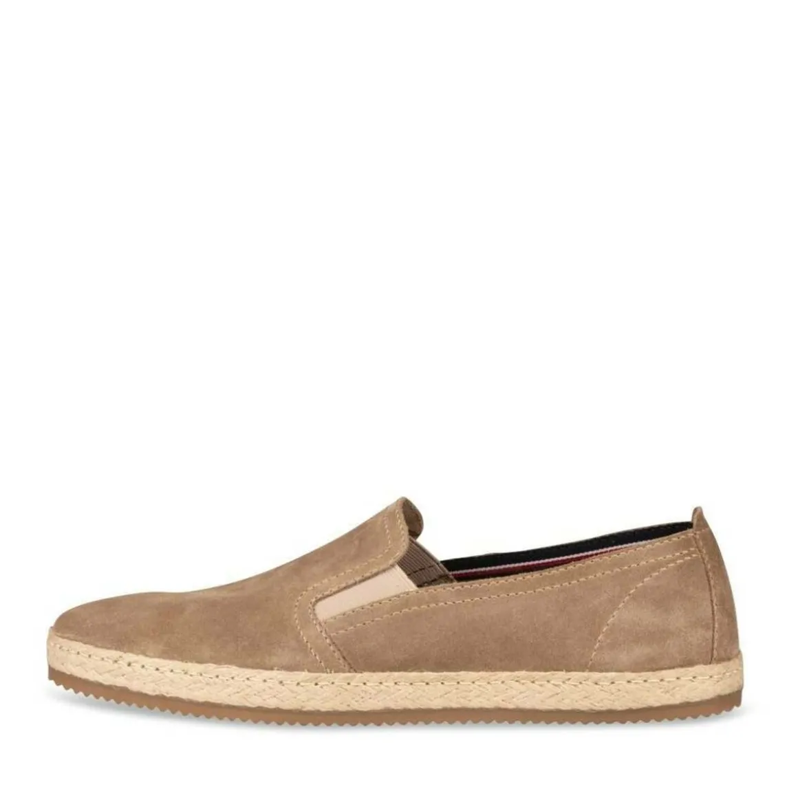 Espadrilles TAUPE DENIM SIDE LEER