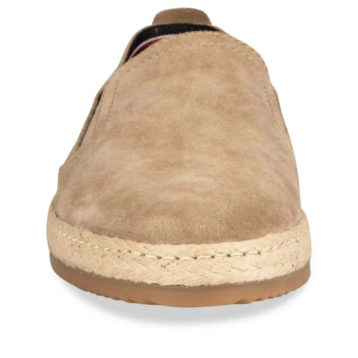 Espadrilles TAUPE DENIM SIDE LEER