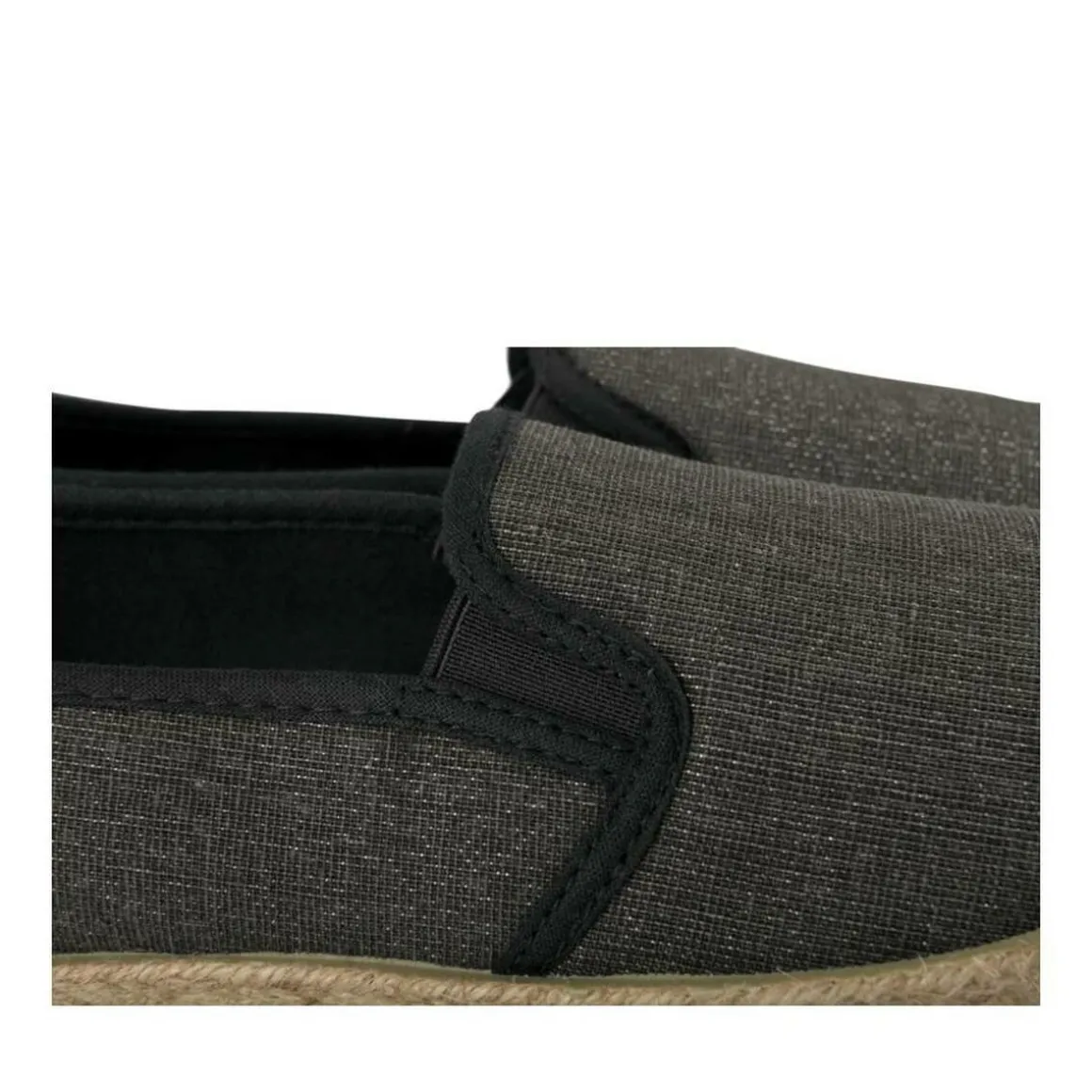 Espadrilles ZWART
