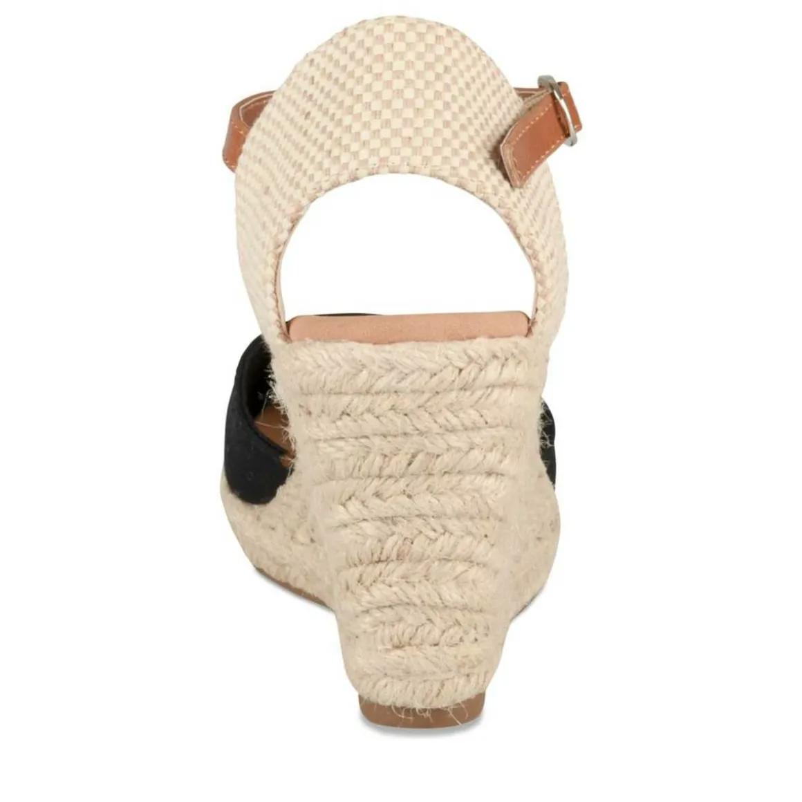 Espadrilles ZWART