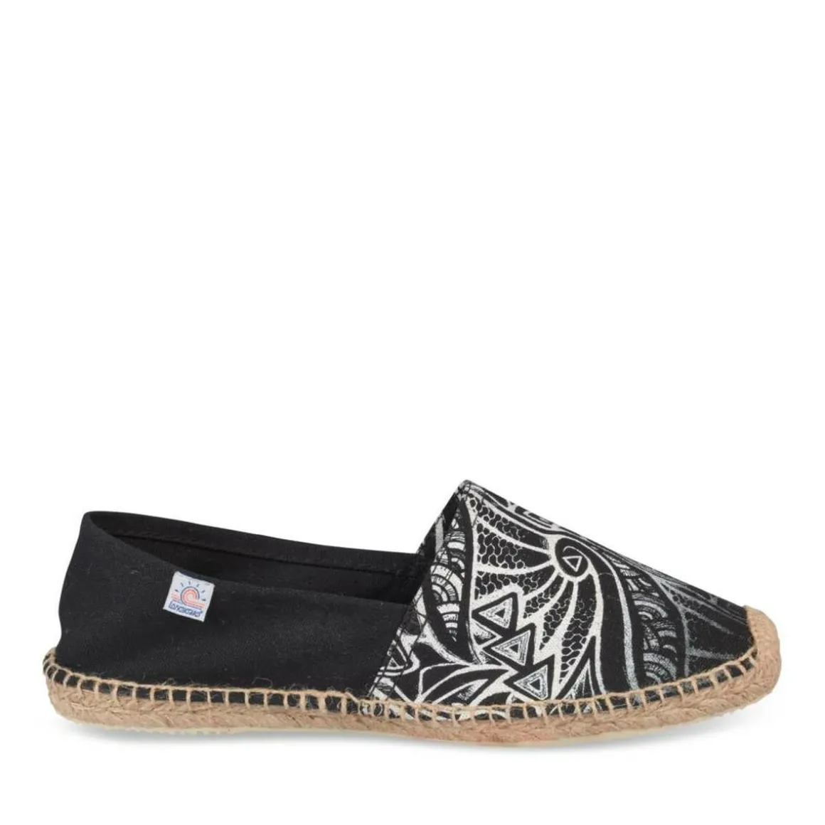 Espadrilles ZWART