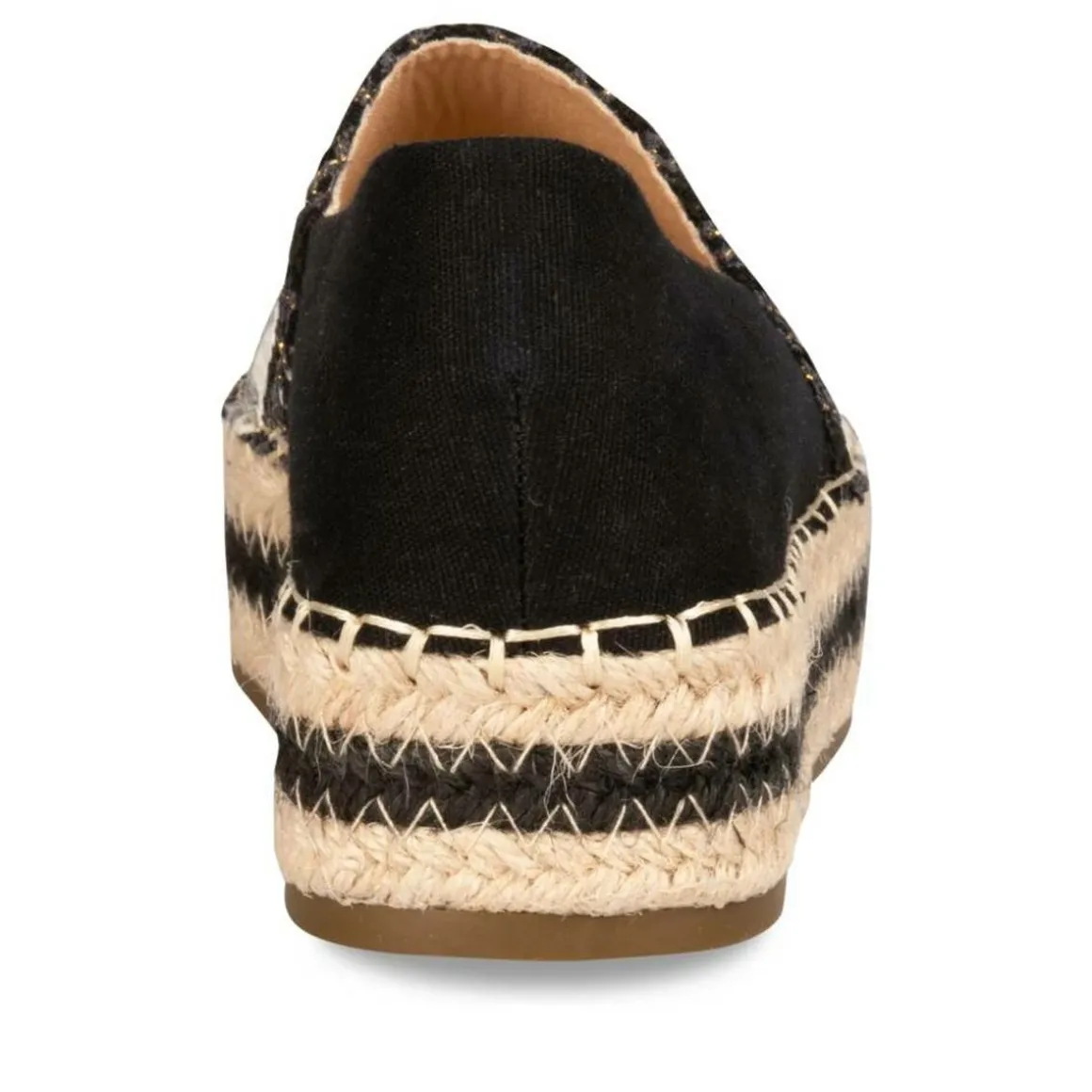 Espadrilles ZWART