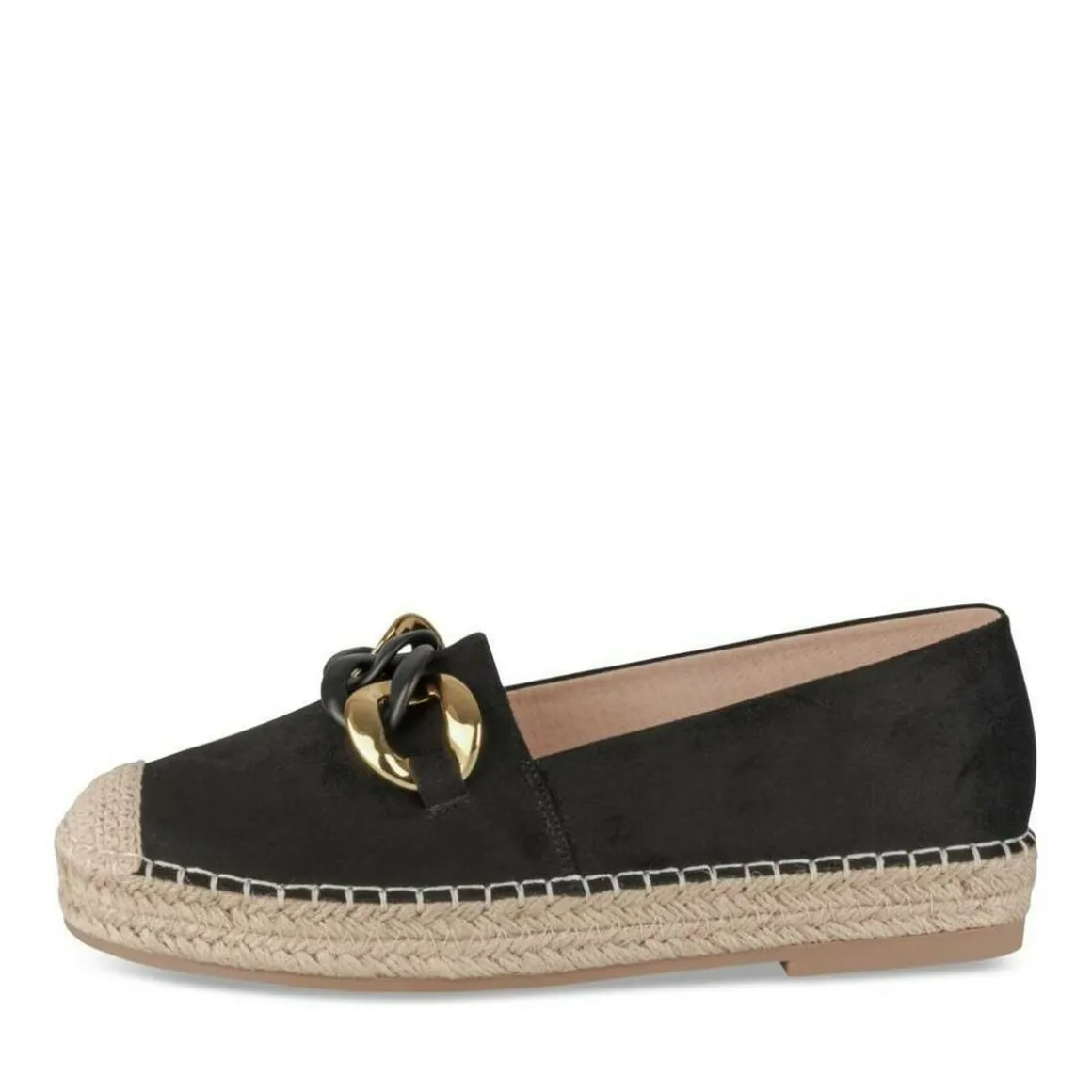 Espadrilles ZWART