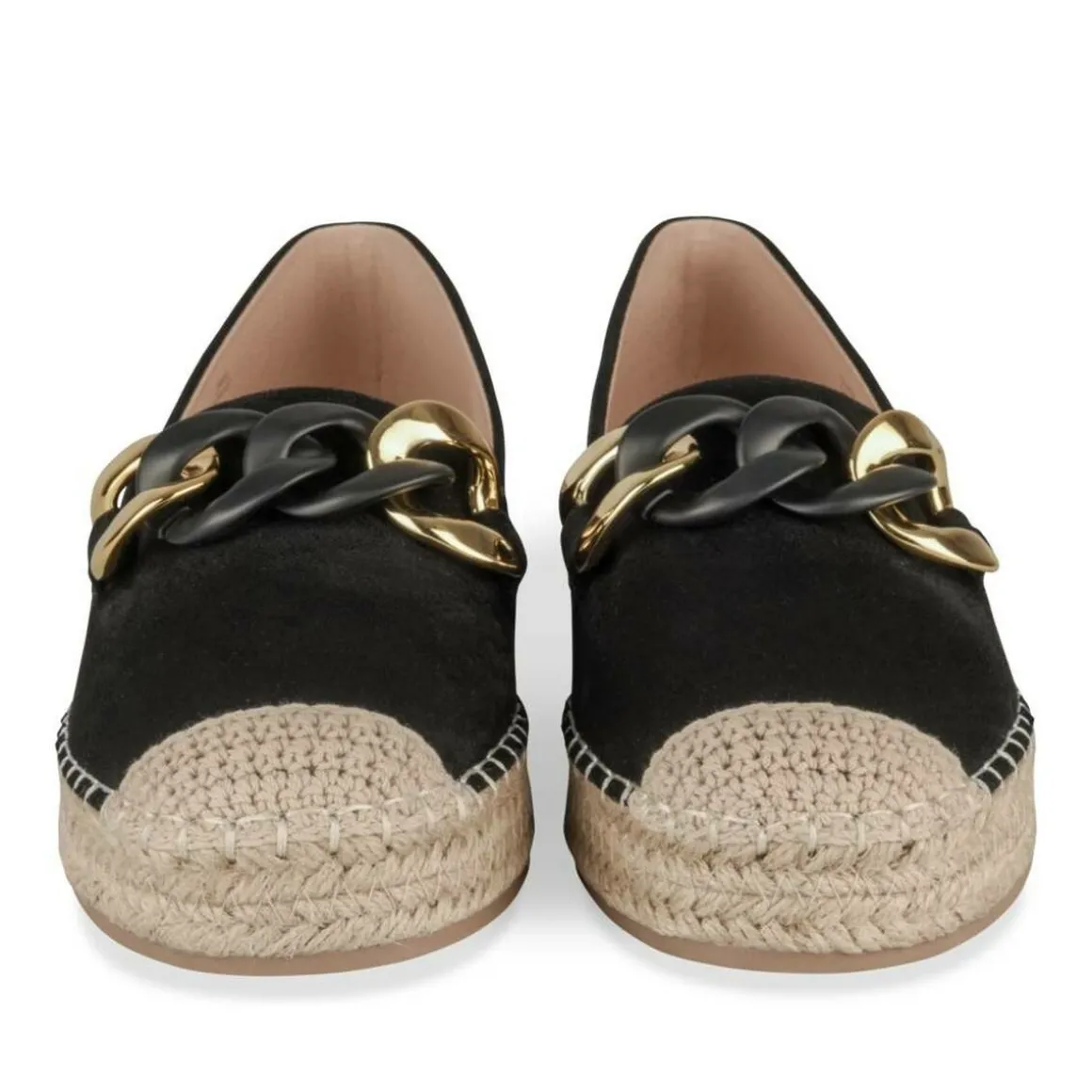 Espadrilles ZWART