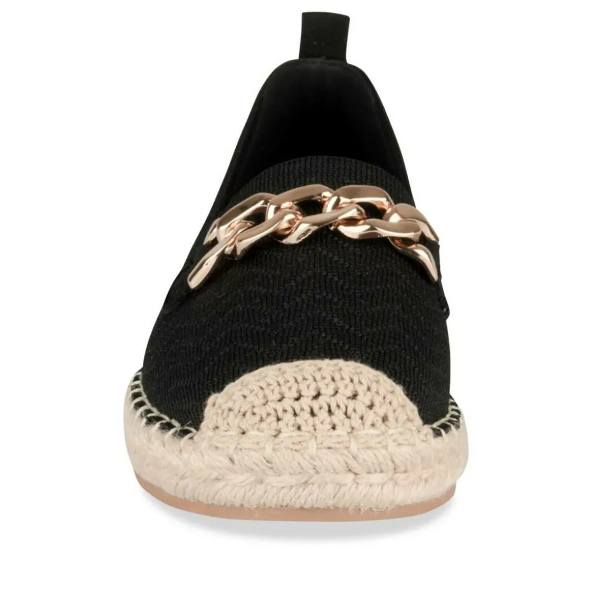 Espadrilles ZWART