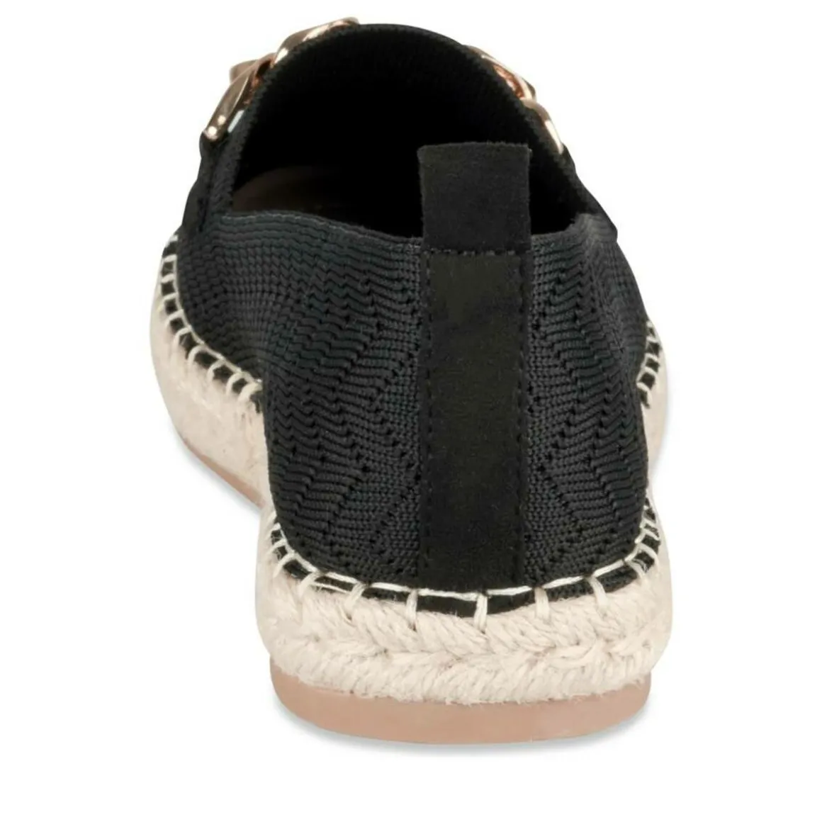 Espadrilles ZWART