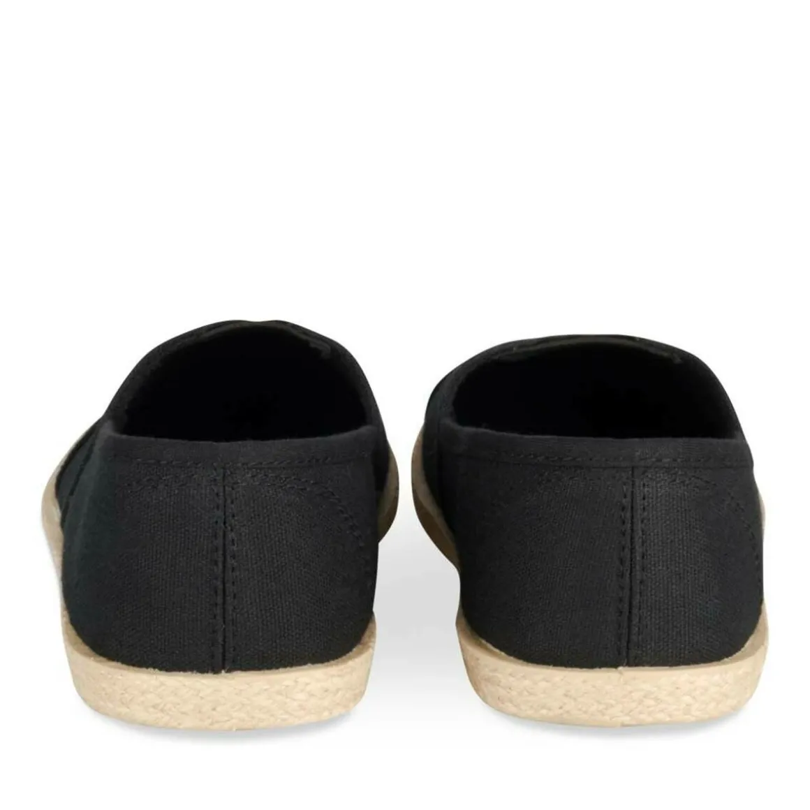 Espadrilles ZWART