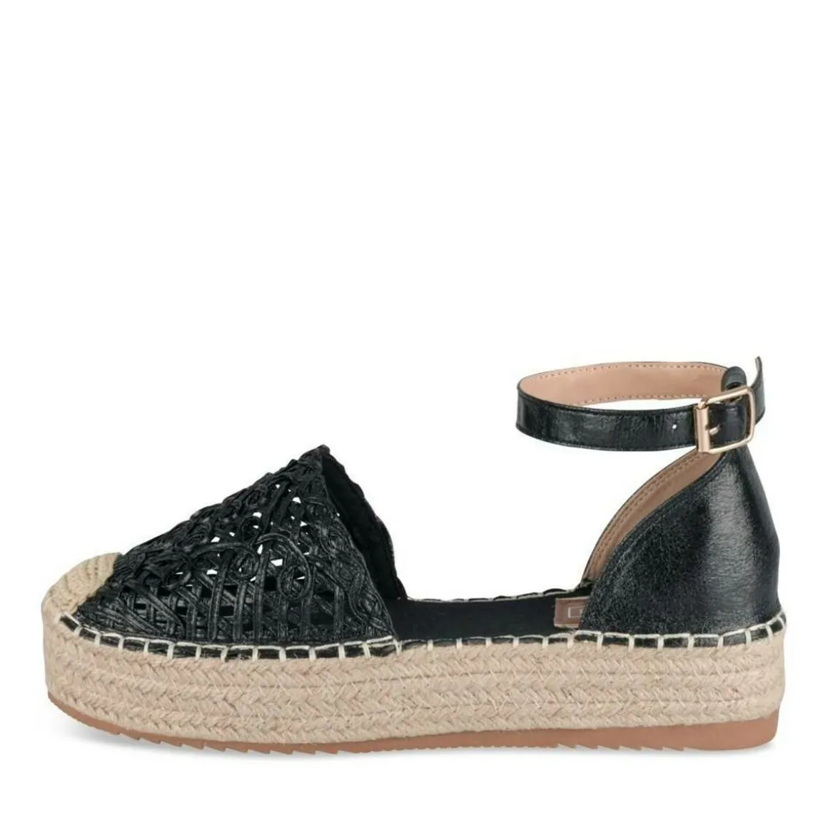 Espadrilles ZWART