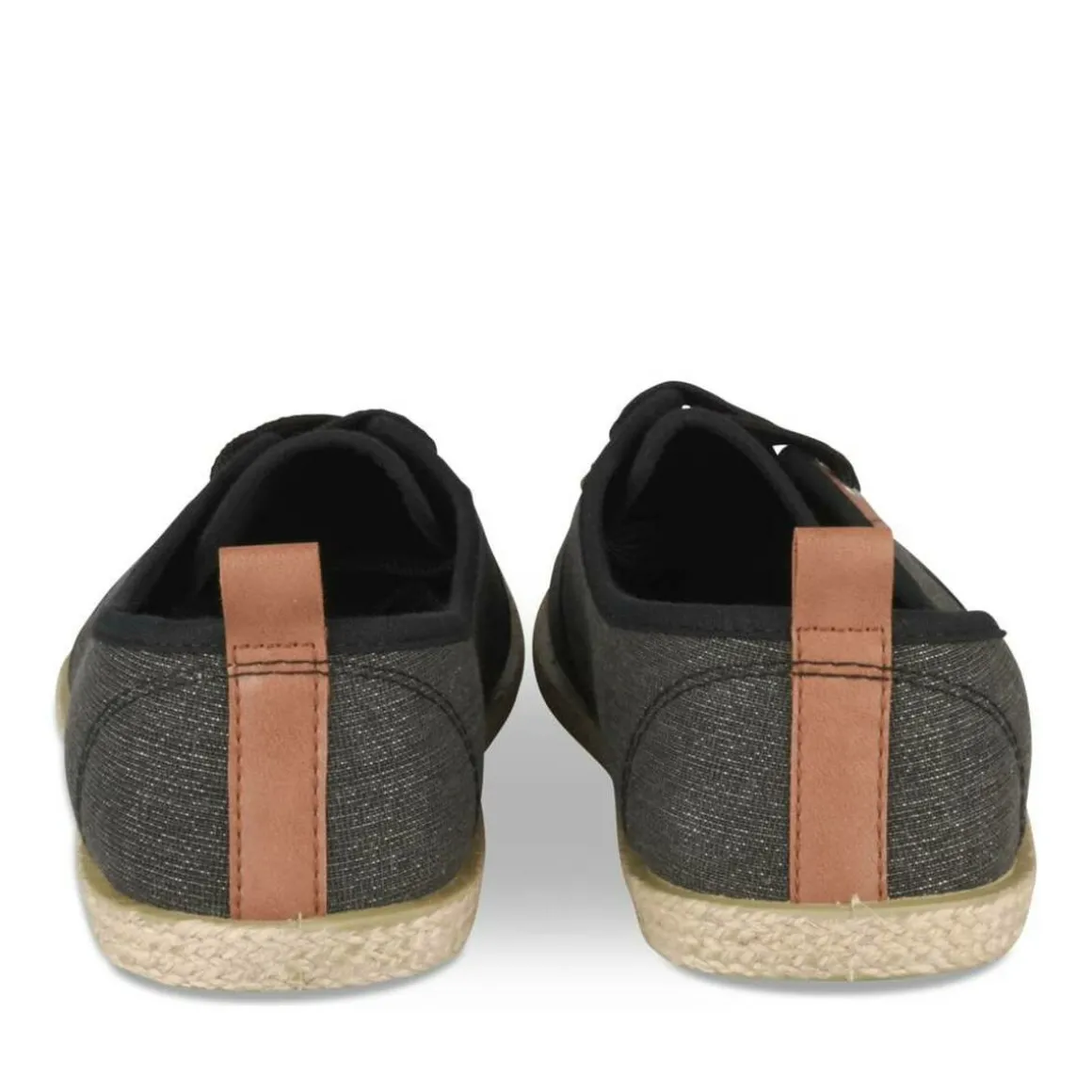 Espadrilles ZWART