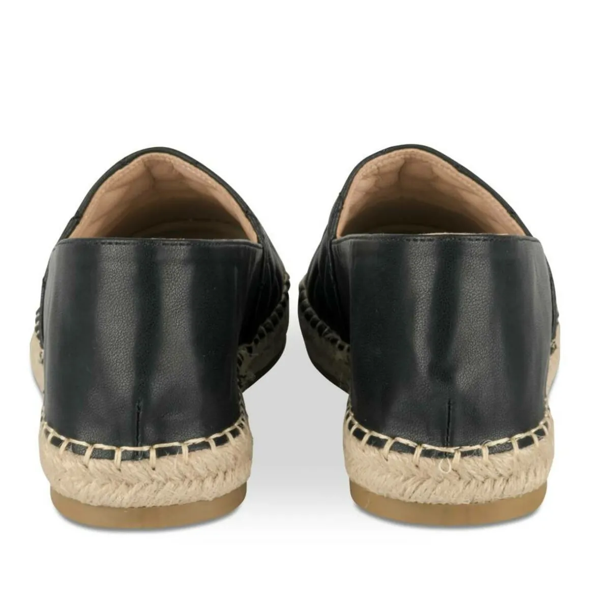 Espadrilles ZWART