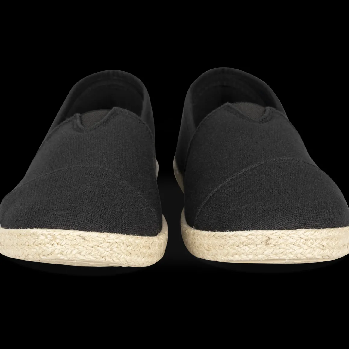 Espadrilles ZWART