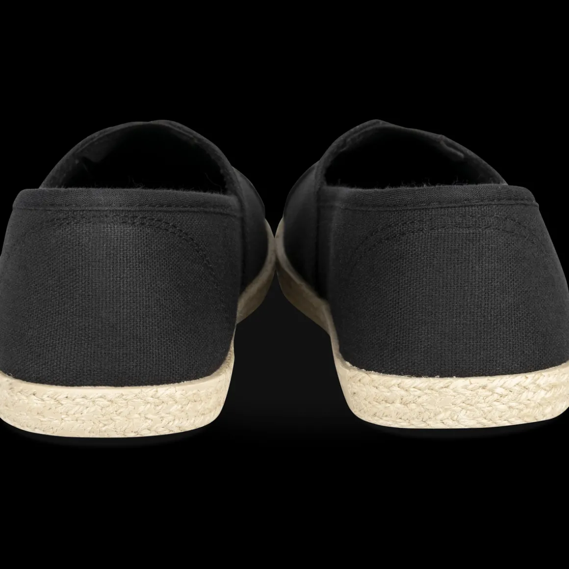 Espadrilles ZWART
