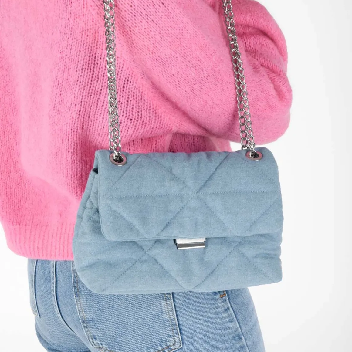 Handtas BLAUW