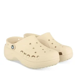 Hoeven BEIGE CROCS Baya Platform