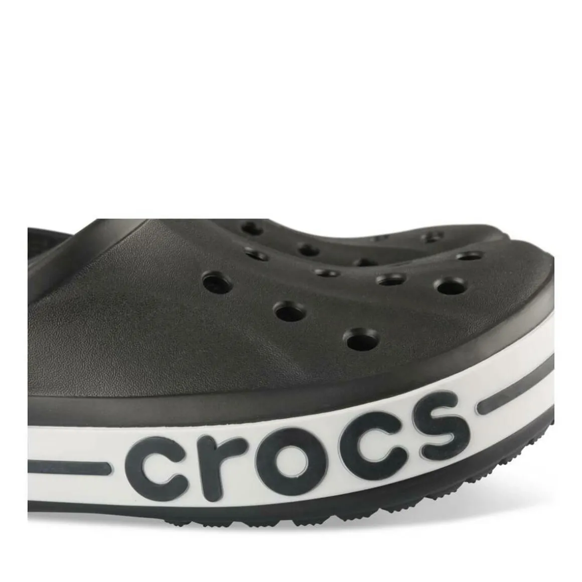 Hoeven ZWART CROCS Bayaband