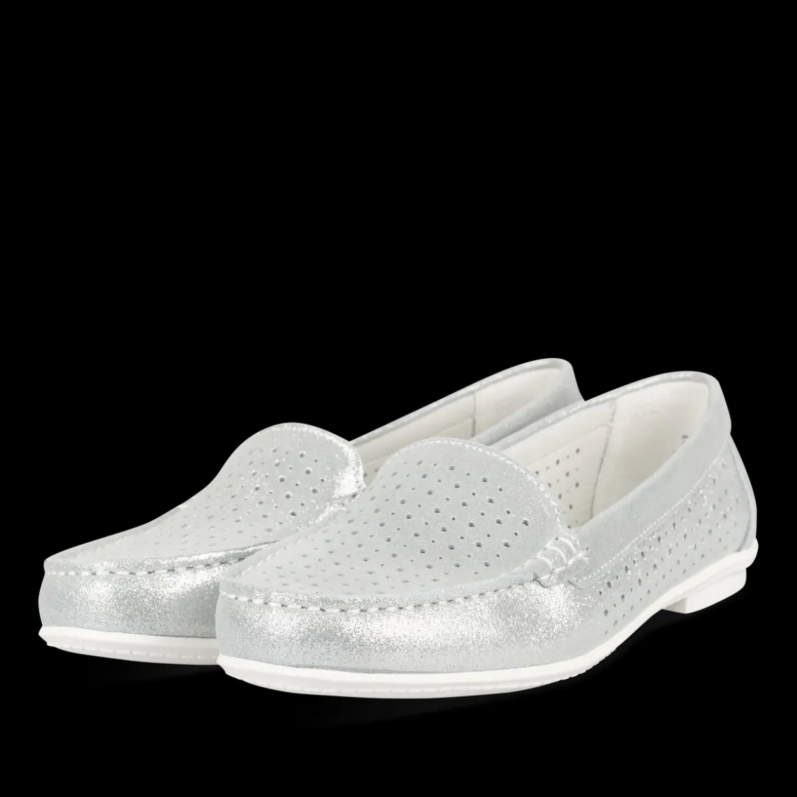 Mocassins BLAUW