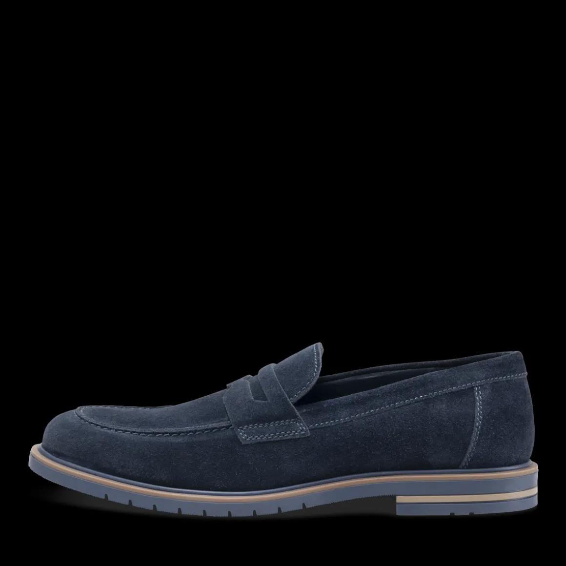 Mocassins BLAUW