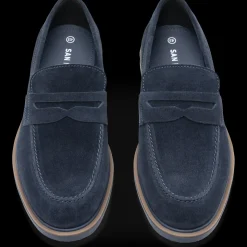 Mocassins BLAUW