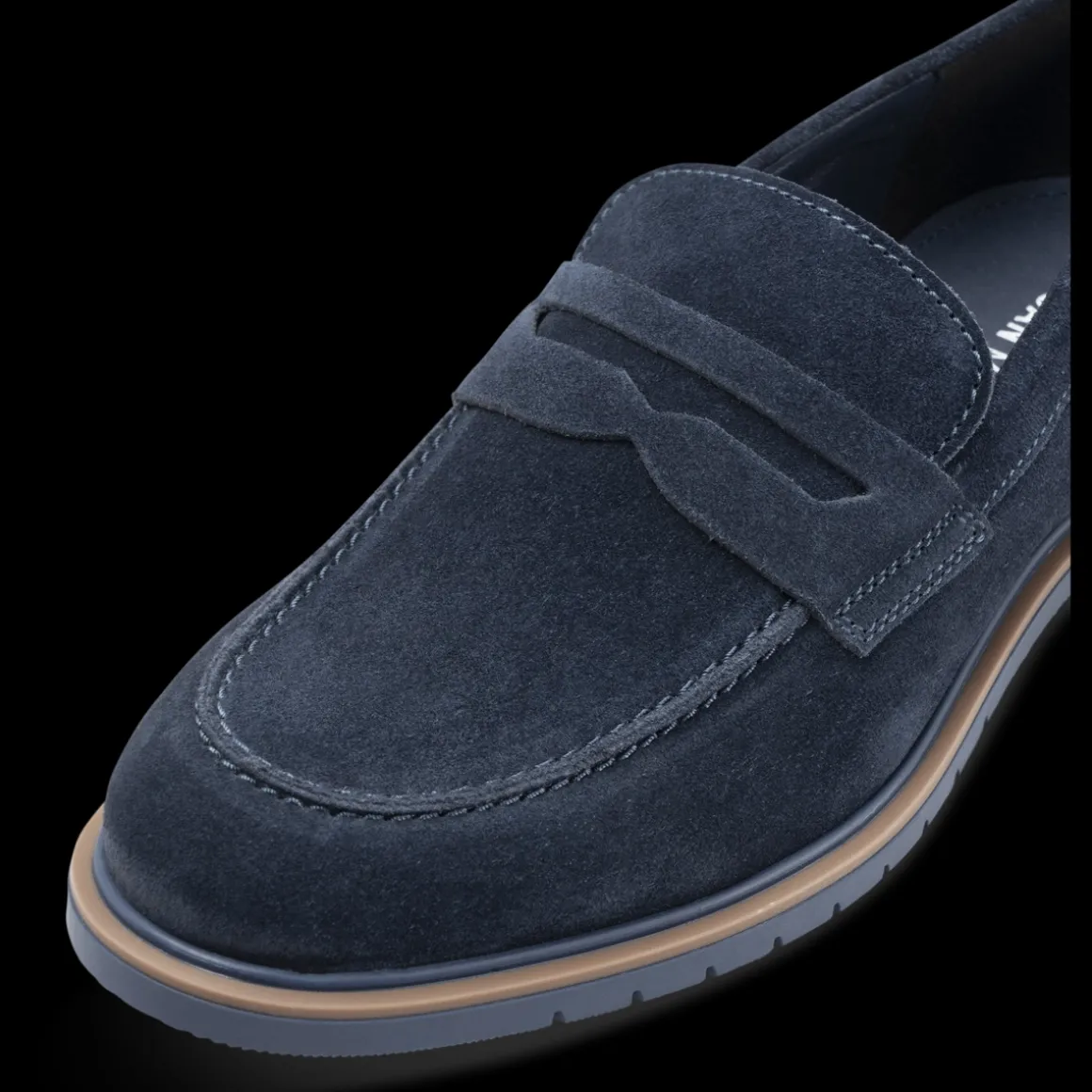 Mocassins BLAUW