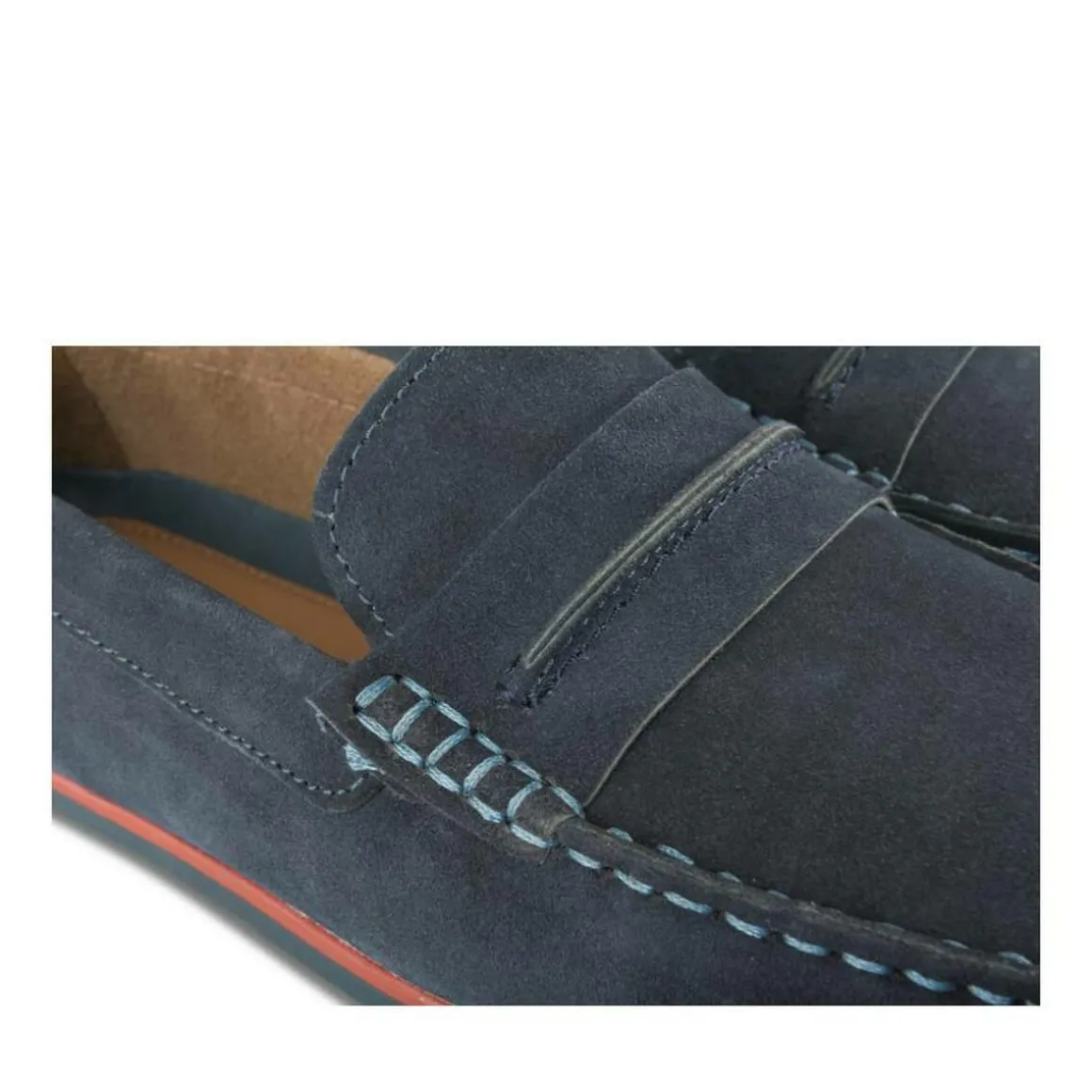 Mocassins BLAUW