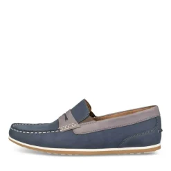 Mocassins BLAUW CAPE BOARD LEER