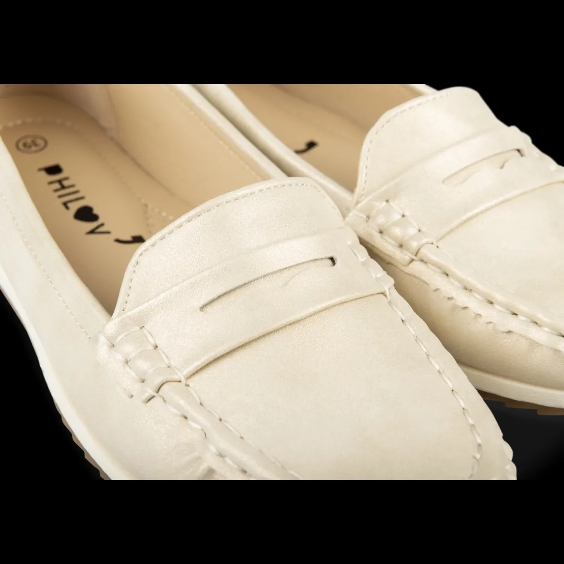 Mocassins GOUD