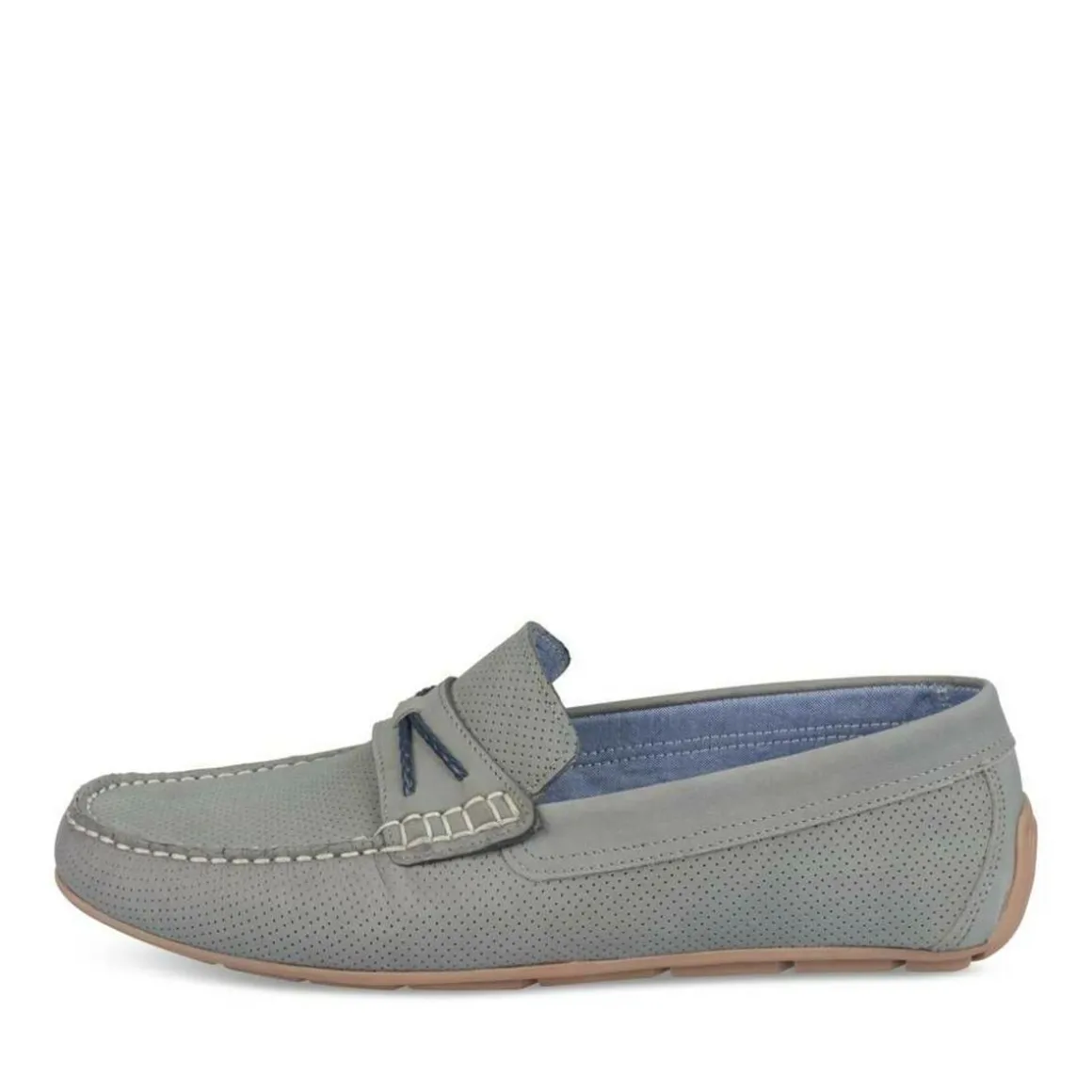 Mocassins GRIJS CAPE BOARD LEER