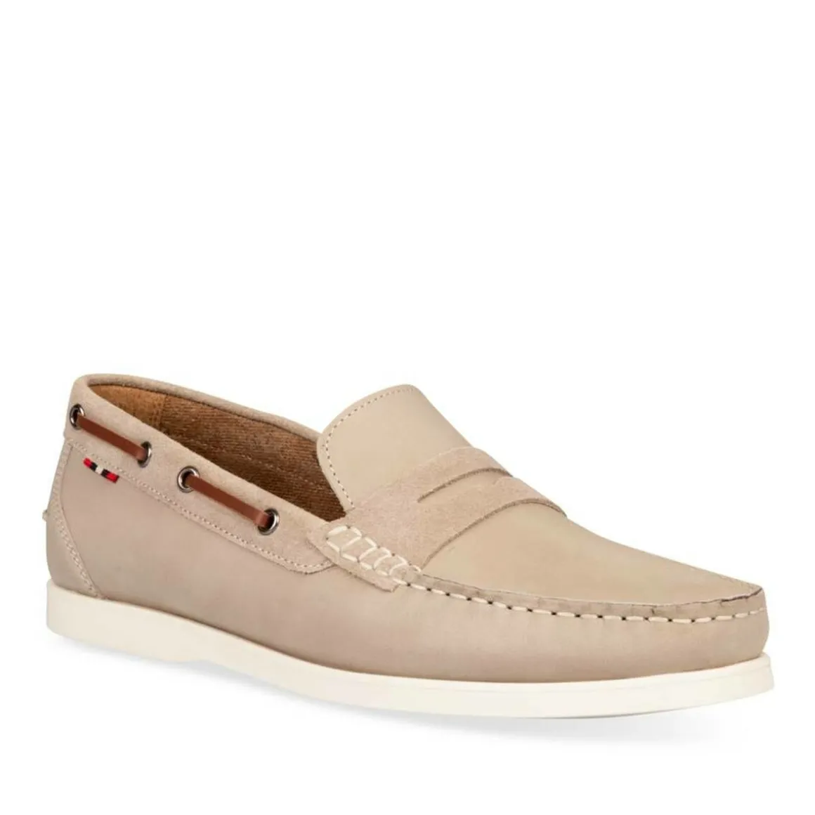 Mocassins GRIJS CAPE BOARD LEER