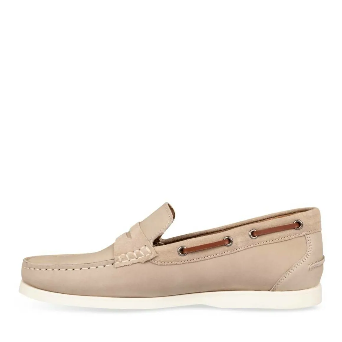 Mocassins GRIJS CAPE BOARD LEER