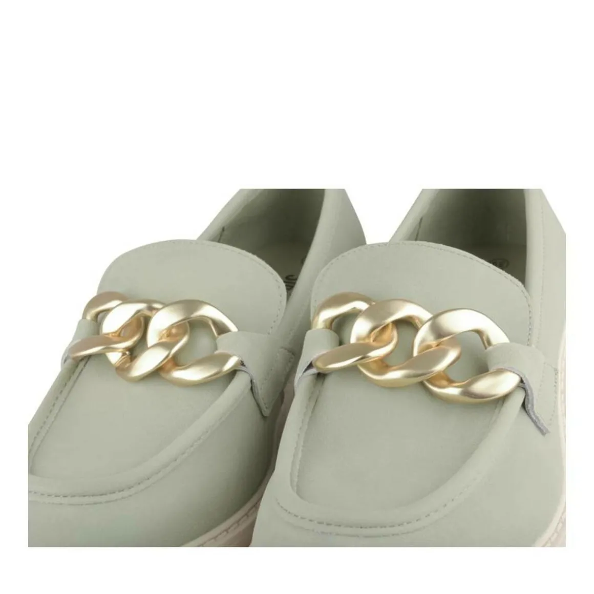 Mocassins GROEN