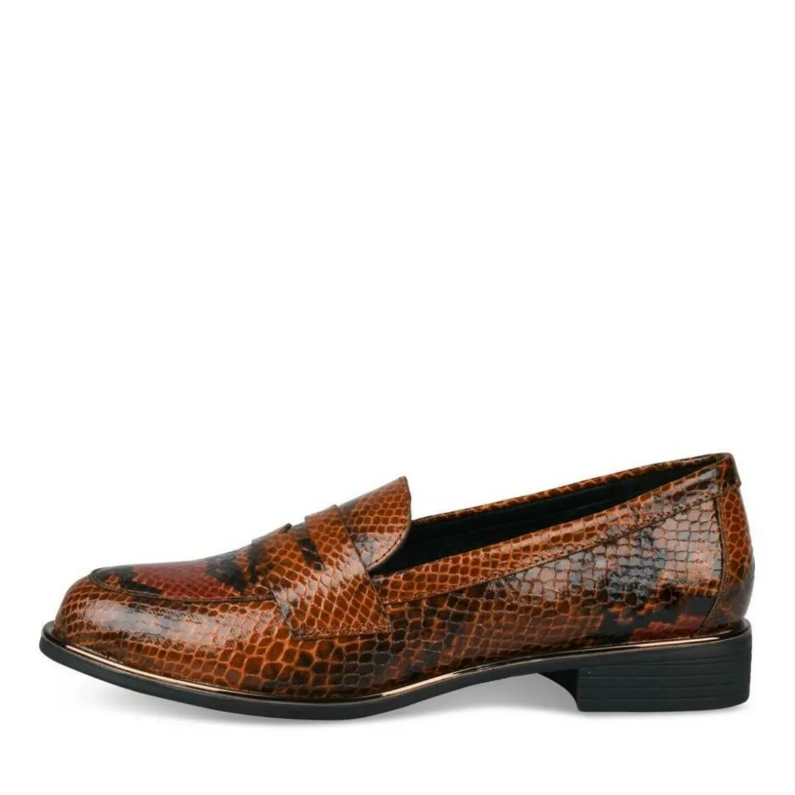 Mocassins KASTANJEBRUIN