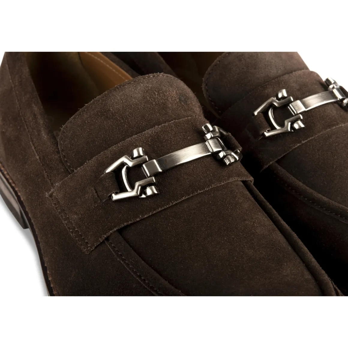 Mocassins KASTANJEBRUIN