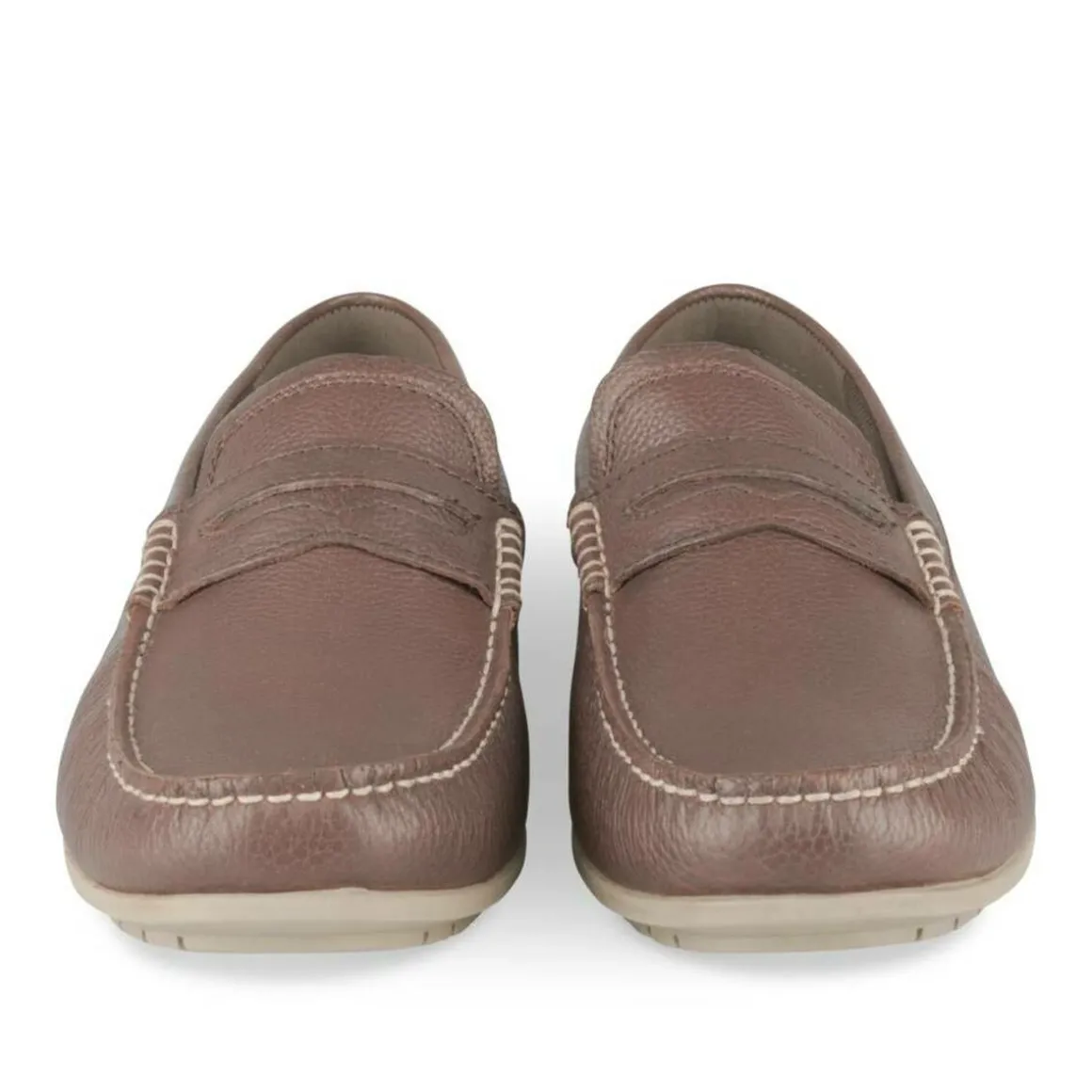 Mocassins KASTANJEBRUIN