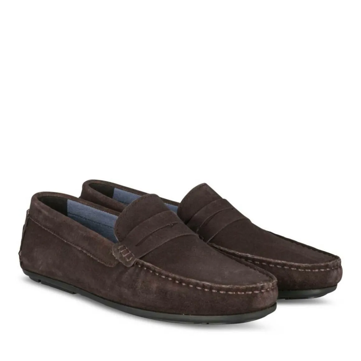 Mocassins KASTANJEBRUIN