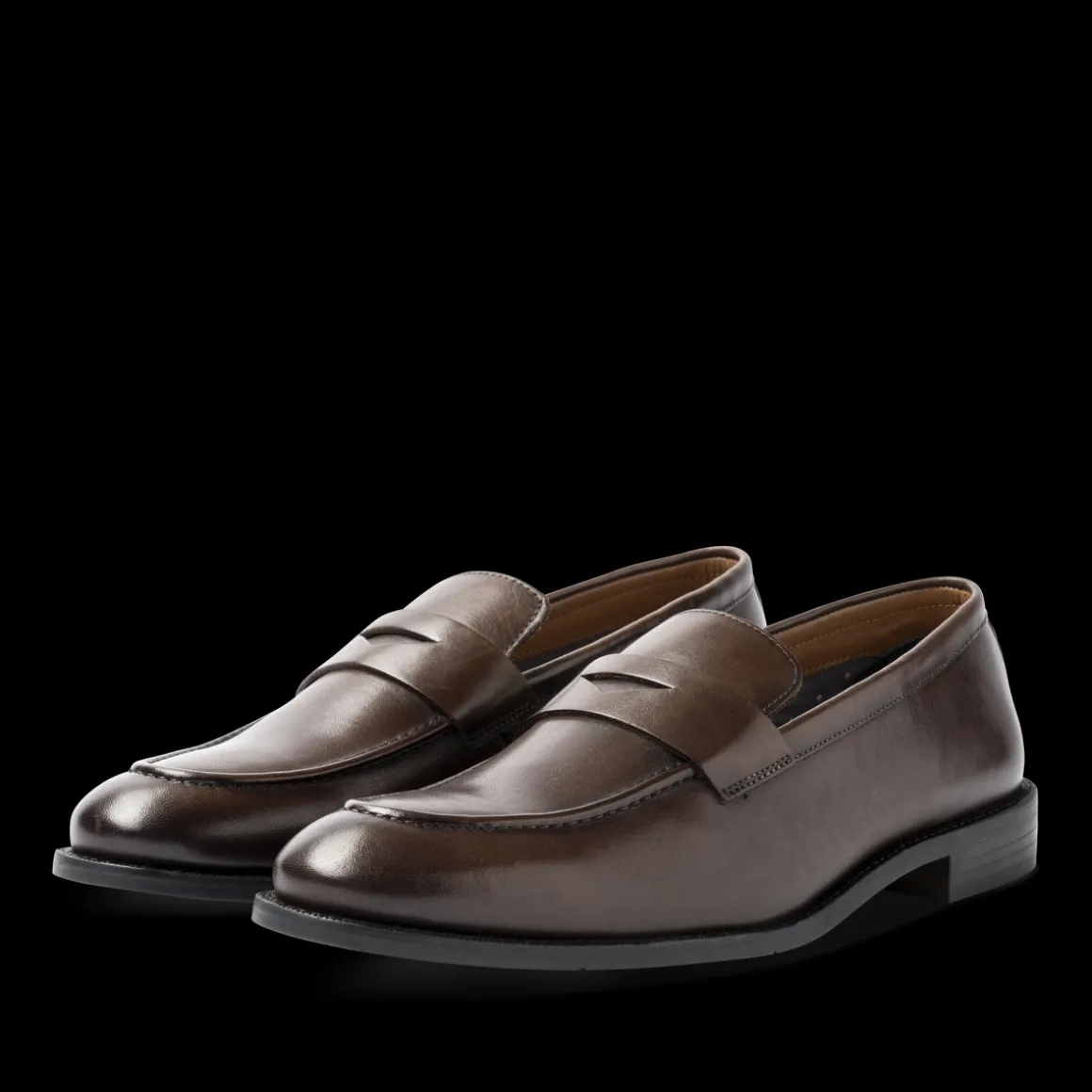 Mocassins KASTANJEBRUIN
