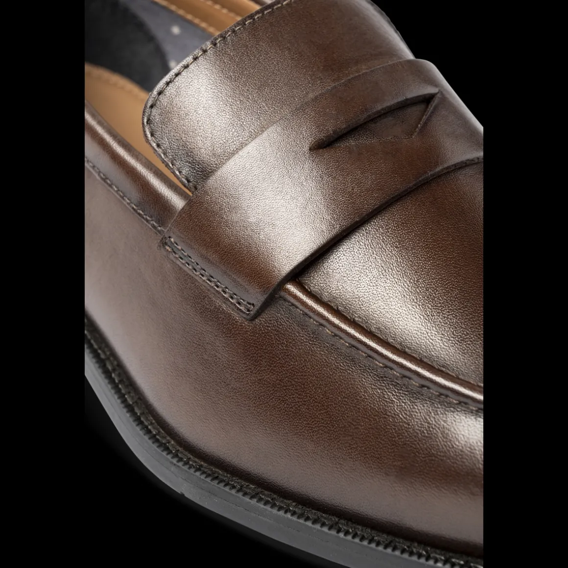 Mocassins KASTANJEBRUIN