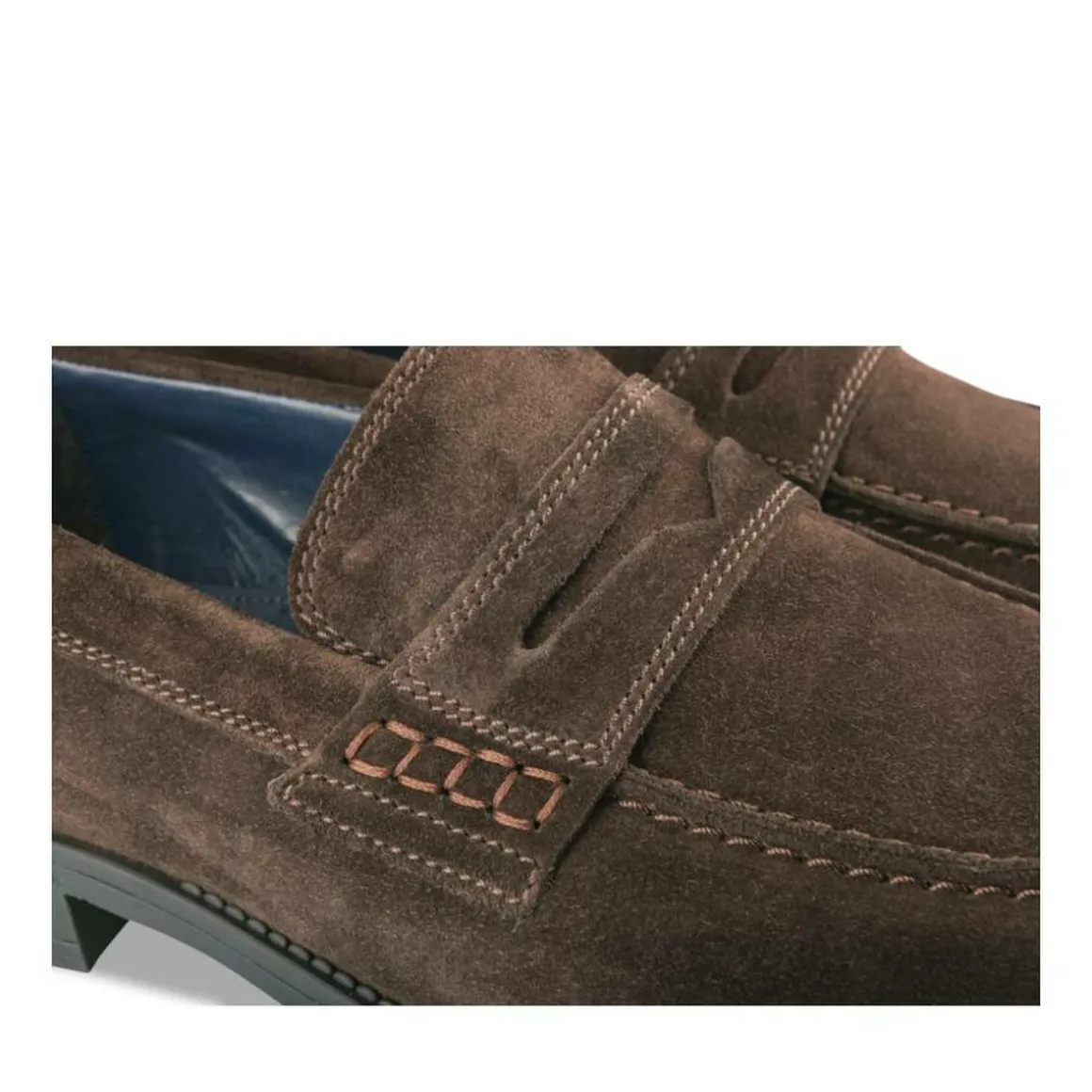 Mocassins KASTANJEBRUIN