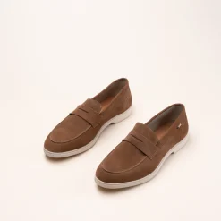 Mocassins KASTANJEBRUIN