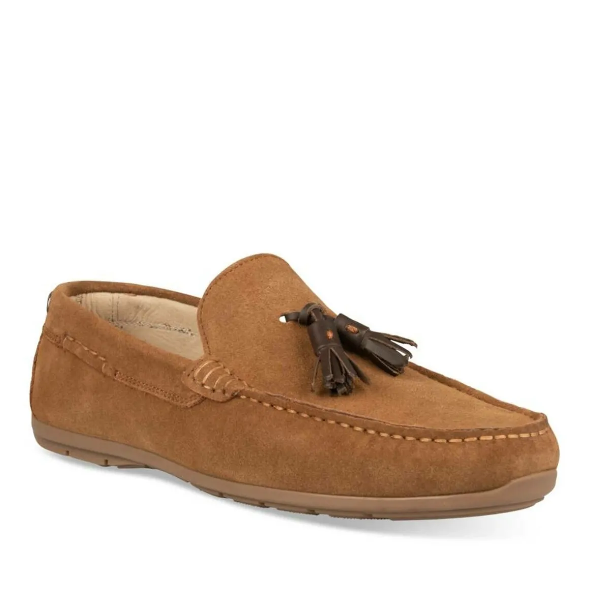 Mocassins KASTANJEBRUIN CAPE BOARD LEER