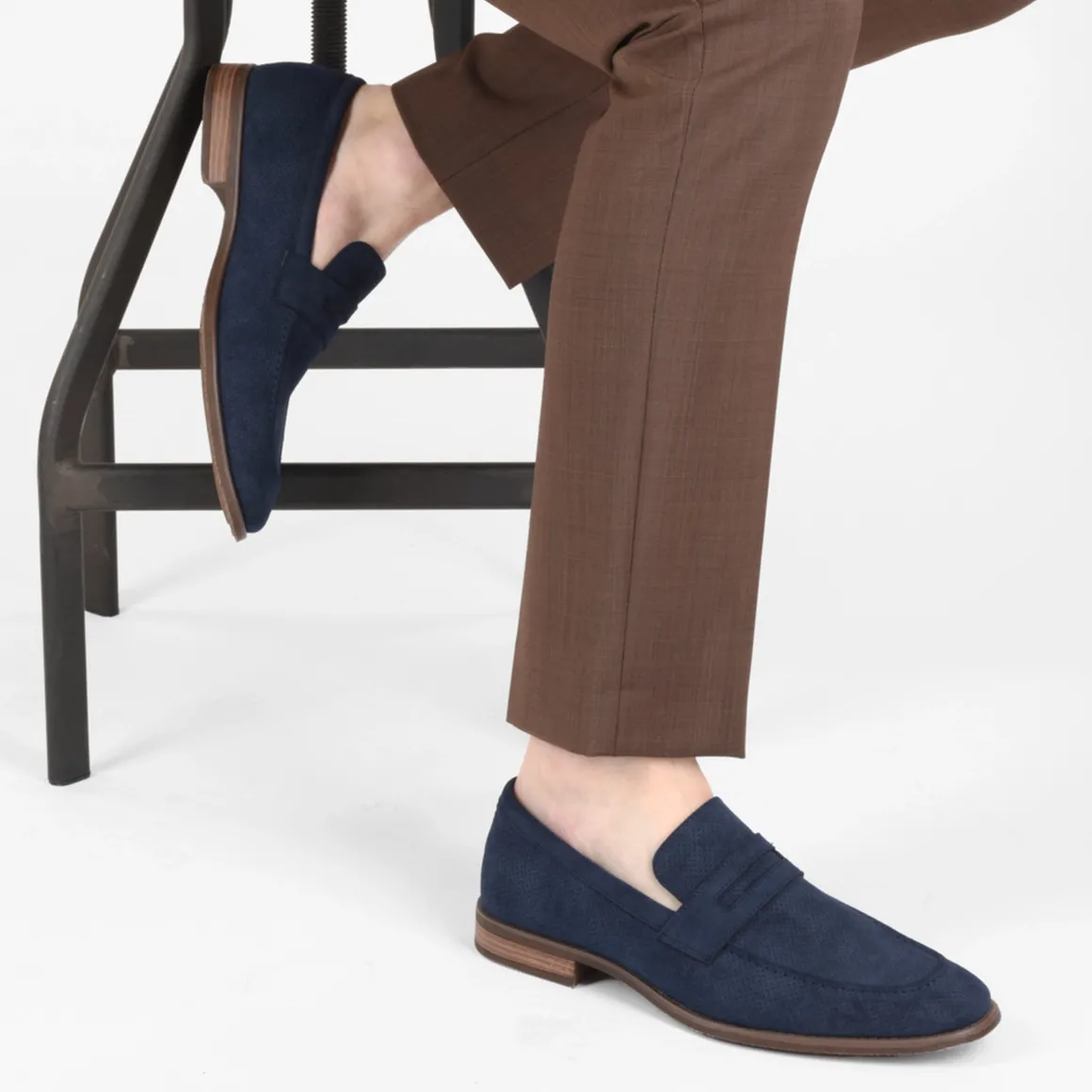 Mocassins NAVY B-BLAKE
