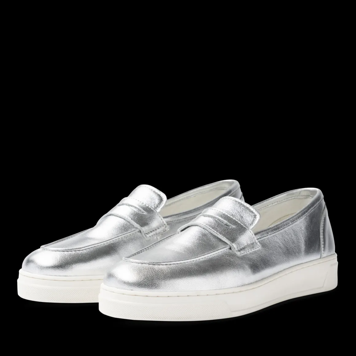 Mocassins ZILVER