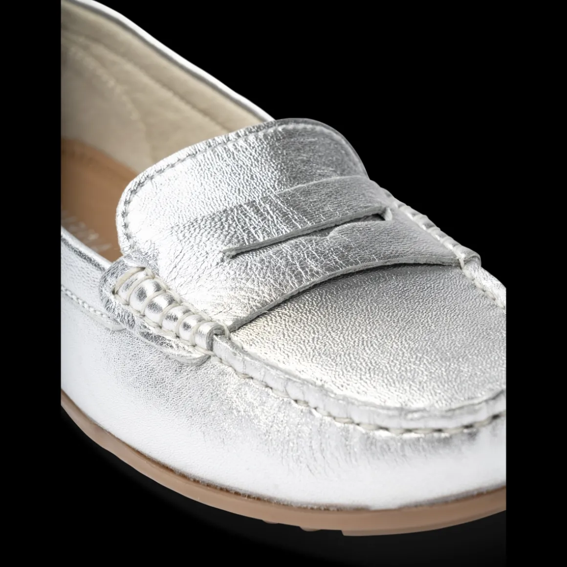 Mocassins ZILVER