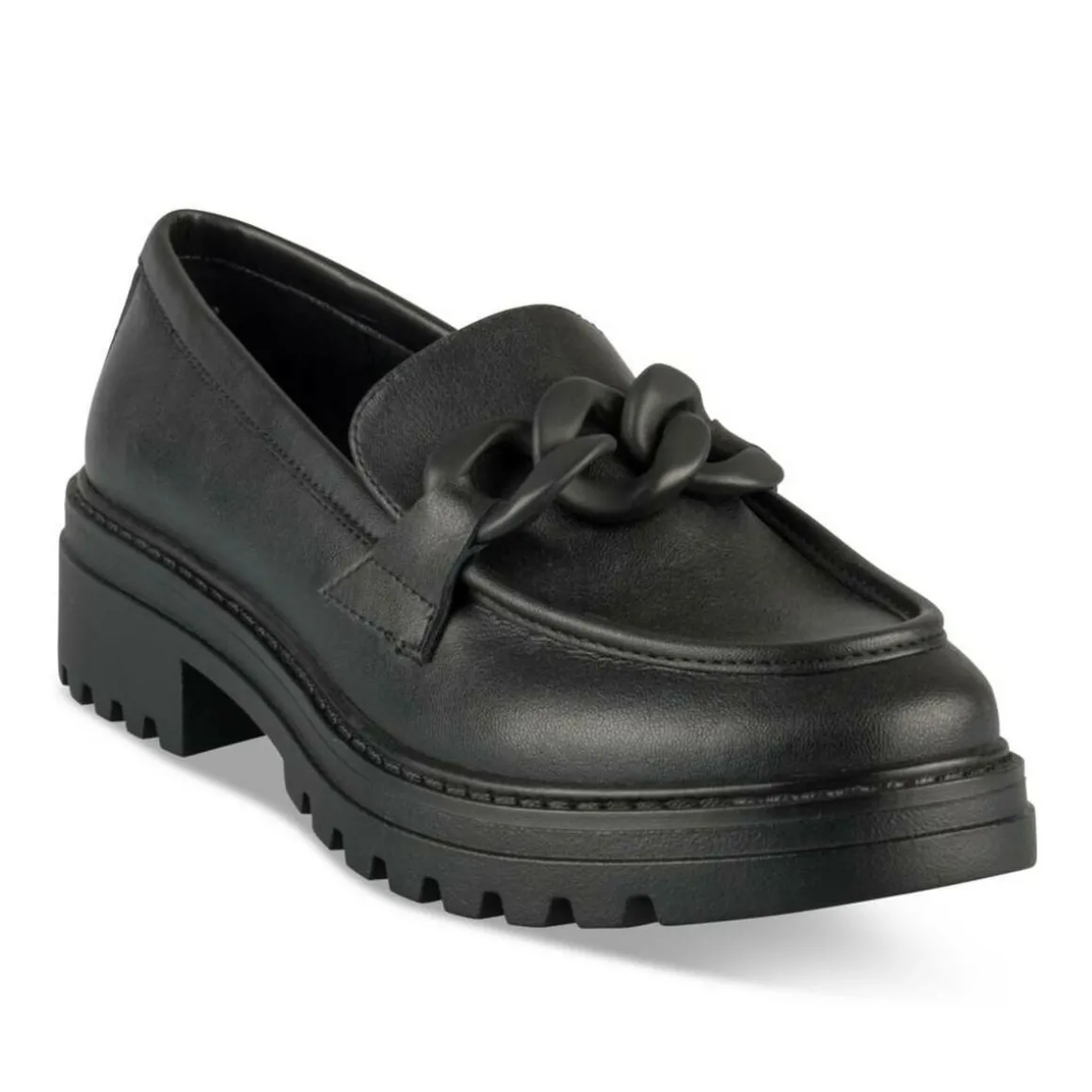 Mocassins ZWART