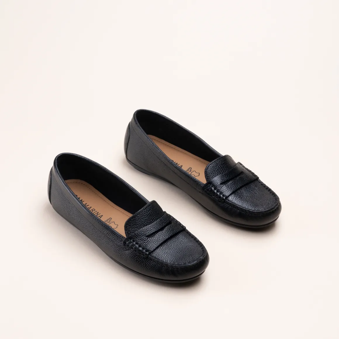Mocassins ZWART