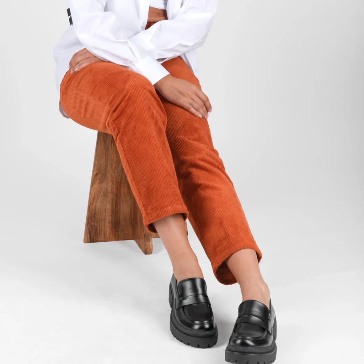 Mocassins ZWART