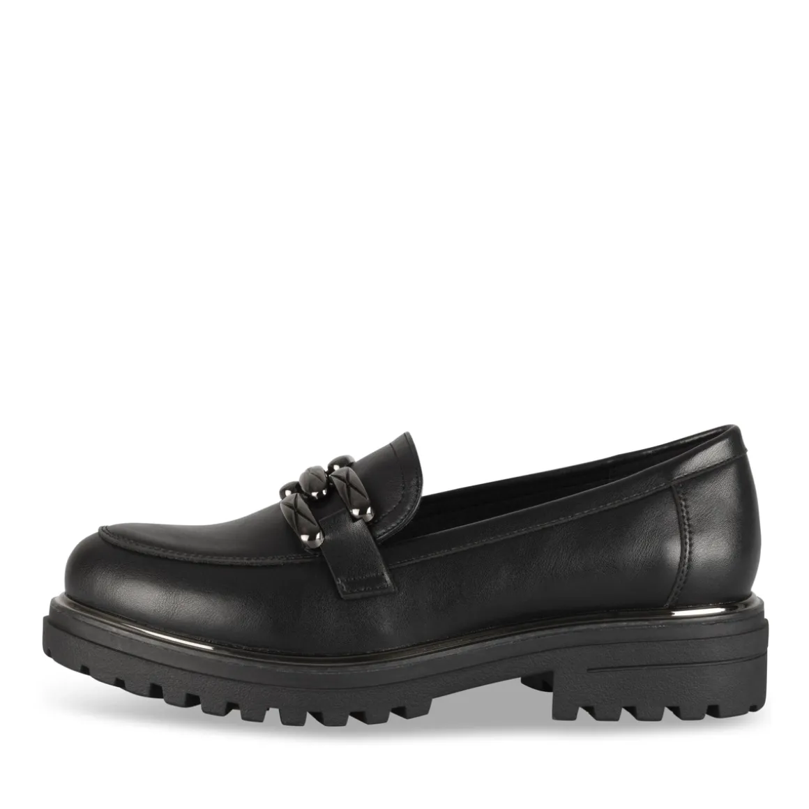 Mocassins ZWART