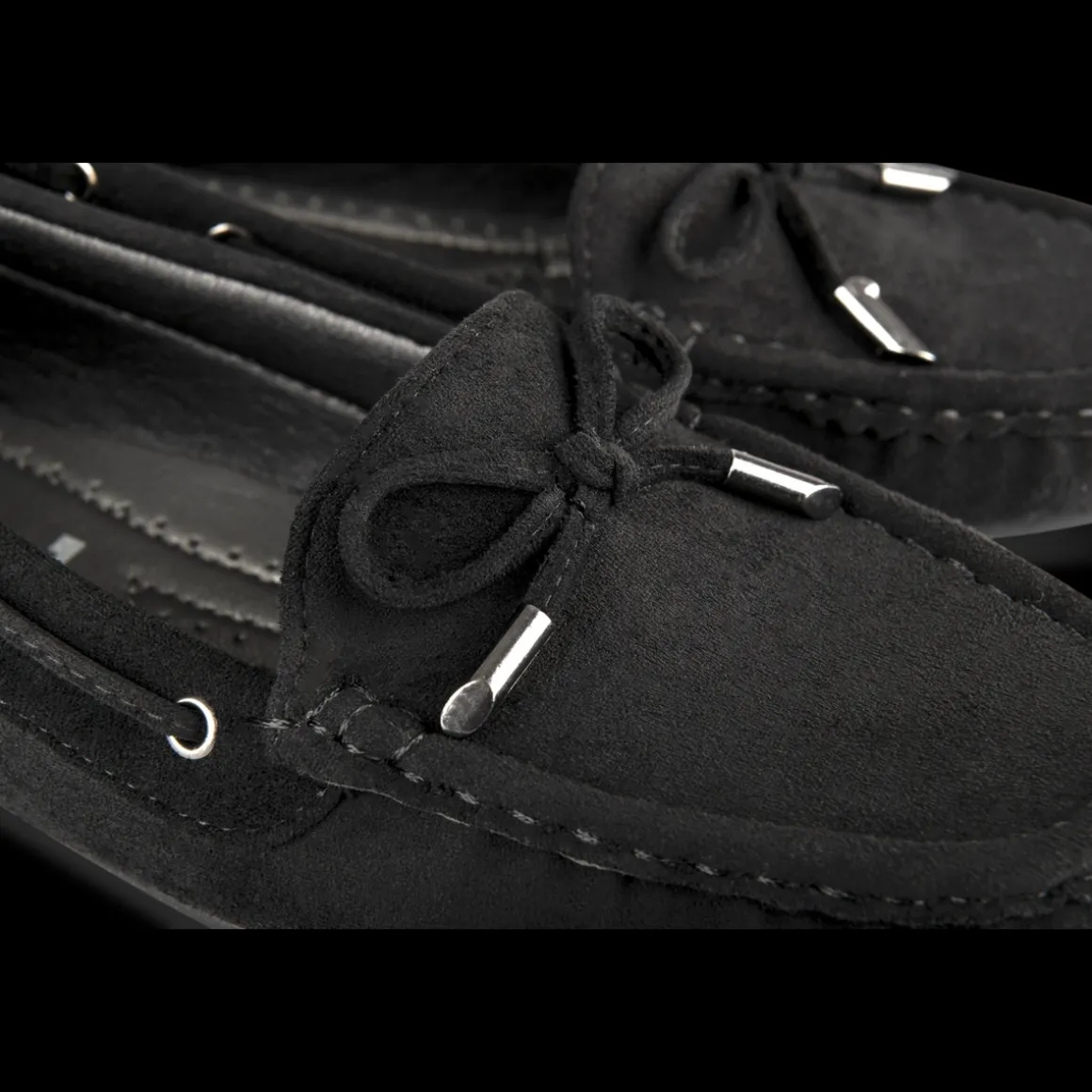 Mocassins ZWART